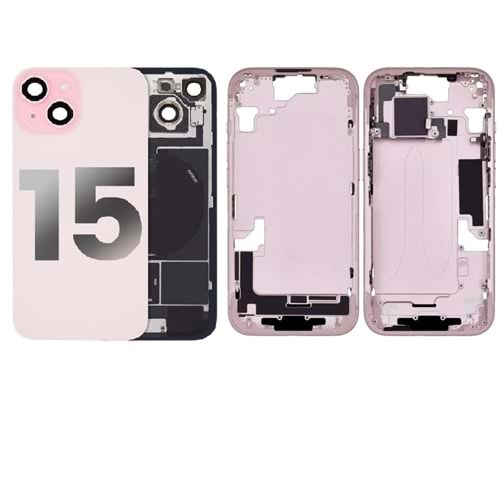 İPHONE 15 BOŞ KASA PEMBE