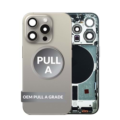 İPHONE 15 PRO ÇIKMA DOLU KASA NATÜREL