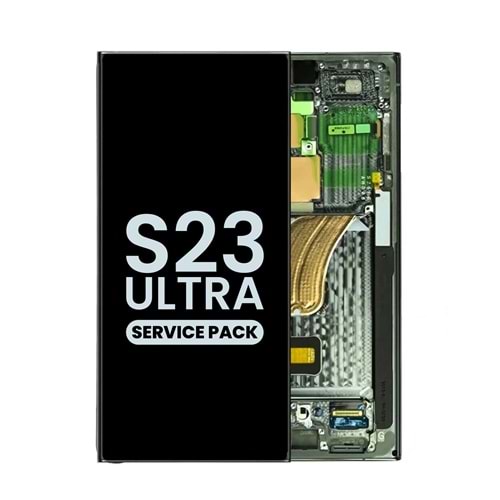 SAMSUNG S23 ULTRA - S918 LCD EKRAN ÇITALI YEŞİL (TR SERVİS) GH82-30466C
