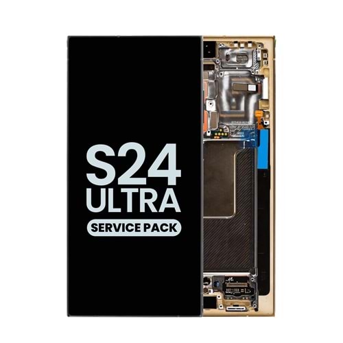 SAMSUNG S24 ULTRA - S928 LCD EKRAN ÇITALI GOLD (TR SERVİS)