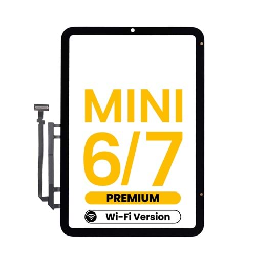 İPAD MİNİ 6 DOKUNMATİK CAM SİYAH