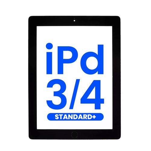 İPAD 3 / 4 DOKUNMATİK CAM SİYAH