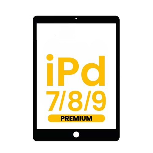İPAD 7.NESİL / 8.NESİL / 9.NESİL DOKUNMATİK CAM SİYAH