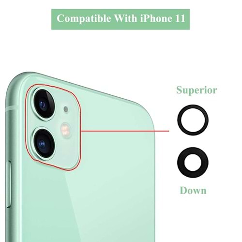 İPHONE 11 KAMERA CAMI