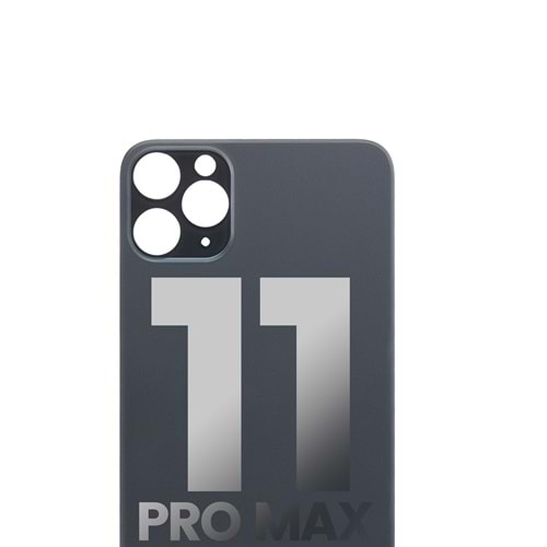 İPHONE 11 PRO MAX ARKA PİL KAPAĞI SİYAH
