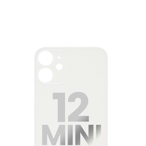 İPHONE 12 MİNİ ARKA PİL KAPAĞI BEYAZ