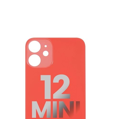 İPHONE 12 MİNİ ARKA PİL KAPAĞI KIRMIZI