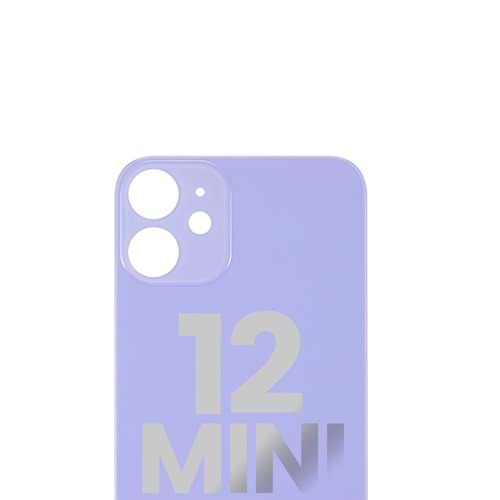 İPHONE 12 MİNİ ARKA PİL KAPAĞI MOR