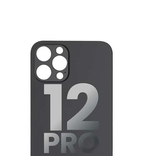İPHONE 12 PRO ARKA PİL KAPAĞI SİYAH