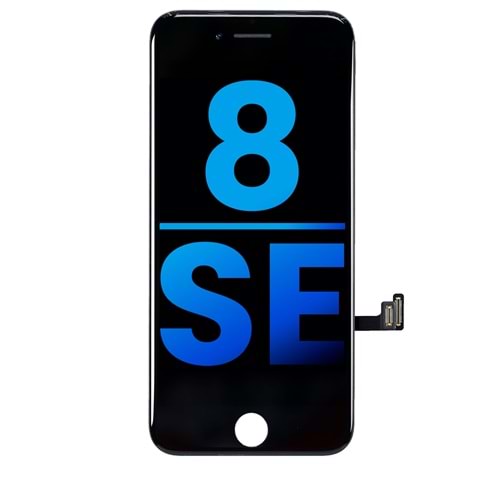 İPHONE 8G / SE 2020 LCD EKRAN A KALİTE SİYAH