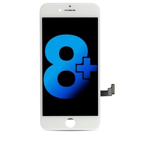 İPHONE 8G PLUS LCD EKRAN A KALİTE BEYAZ