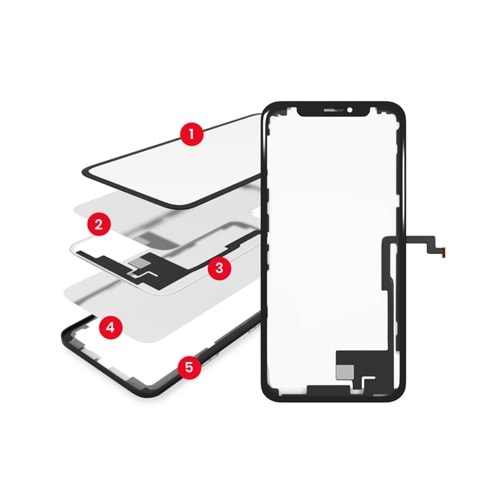 İPHONE XS DOKUNMATİK UZUN FİLM