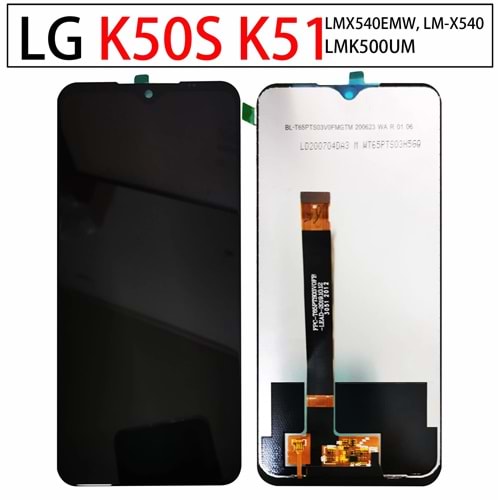 LG K50S / K51 LCD EKRAN ÇITASIZ