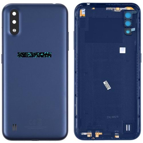 SAMSUNG - A01 ARKA PİL KAPAK MAVİ