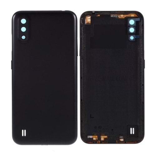 SAMSUNG - A01 ARKA PİL KAPAK SİYAH