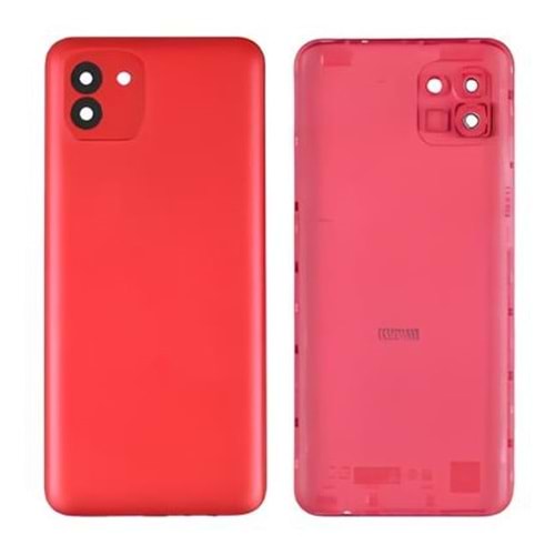 SAMSUNG A03 ARKA PİL KAPAK KIRMIZI