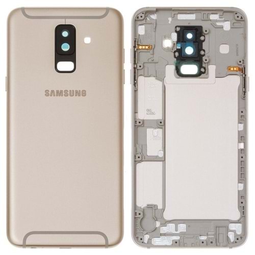 SAMSUNG A6 PLUS ARKA PİL KAPAK GOLD