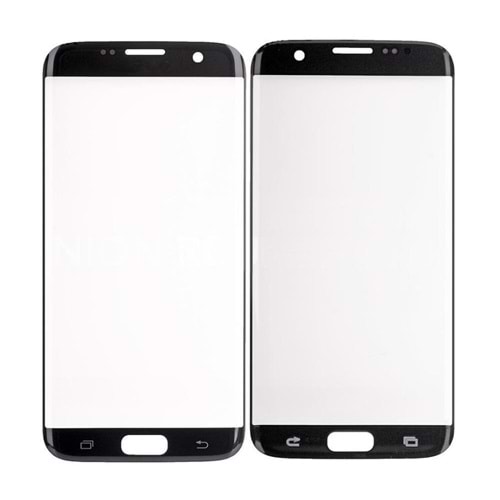 SAMSUNG S7 EDGE DOKUNMATİK CAM SİYAH