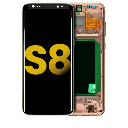 SAMSUNG S8 LCD EKRAN GOLD