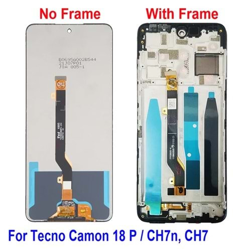 TECNO CAMON 18 LCD EKRAN ÇITALI