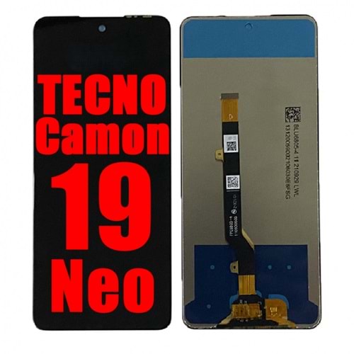 TECNO CAMON 19 NEO LCD EKRAN ÇITASIZ