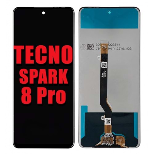 TECNO SPARK 8 PRO / İNFİNİX HOT 11S LCD EKRAN ÇITASIZ