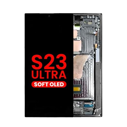 SAMSUNG S23 ULTRA LCD EKRAN ÇITALI OLED SİYAH