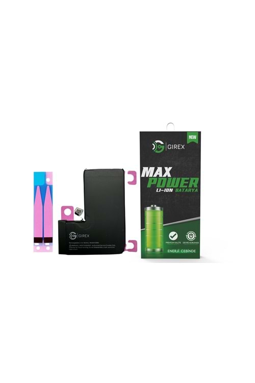 GİREX İPHONE 14 PRO BATARYA GÜÇLENDİRİLMİŞ (3360 MAH)