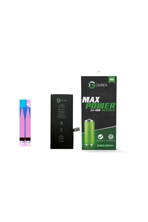 GİREX İPHONE 8G BATARYA GÜÇLENDİRİLMİŞ (2350 MAH)