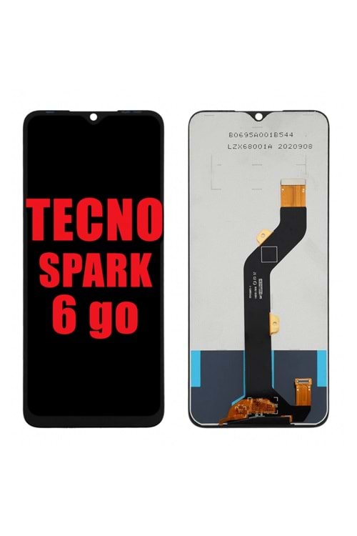 TECNO SPARK 6 GO / SPARK 6 GO 2021 / SMART 5 / İNFİNİX HOT 10 LİTE LCD EKRAN ÇITASIZ SERVİS