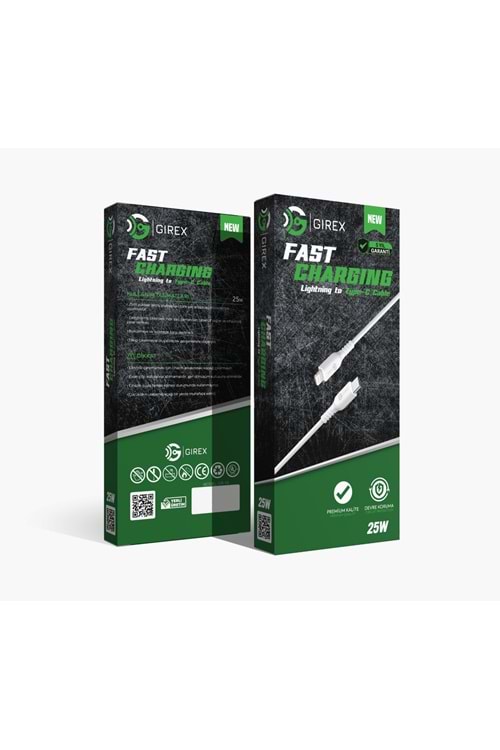 GİREX GR-10 TPY-C TO LİGHTNİNG KABLO 25W