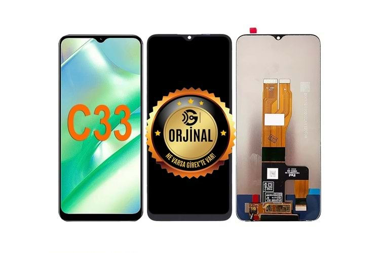 REALME C33 LCD EKRAN ÇITASIZ SERVİS