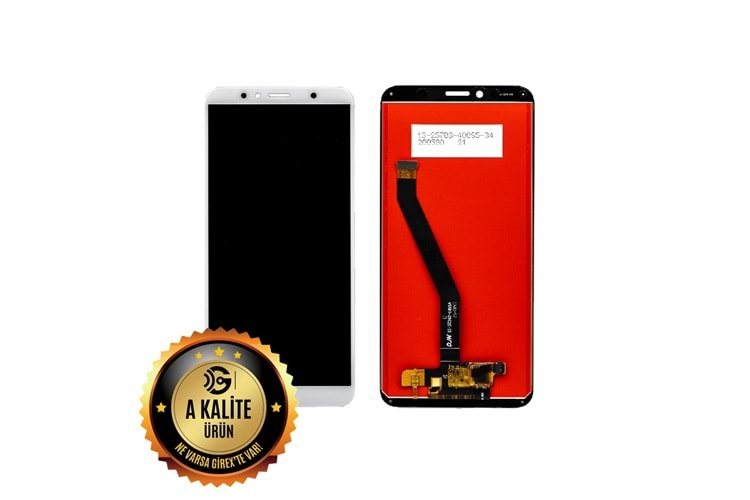 HUAWEİ Y6 2018 LCD EKRAN ÇITASIZ BEYAZ