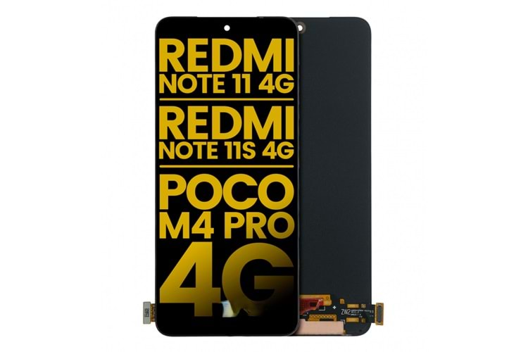 REDMİ NOTE 11 4G / 11S 4G / NOTE 12S / M4 PRO 4G LCD EKRAN ÇITASIZ SERVİS