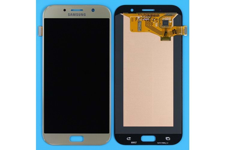 SAMSUNG A7 2017 / A720 LCD EKRAN GOLD