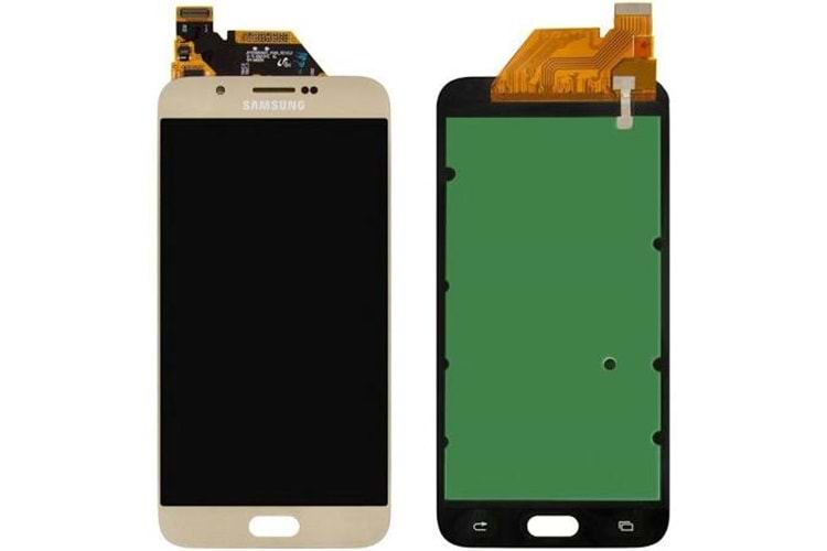 SAMSUNG A8 LCD EKRAN GOLD