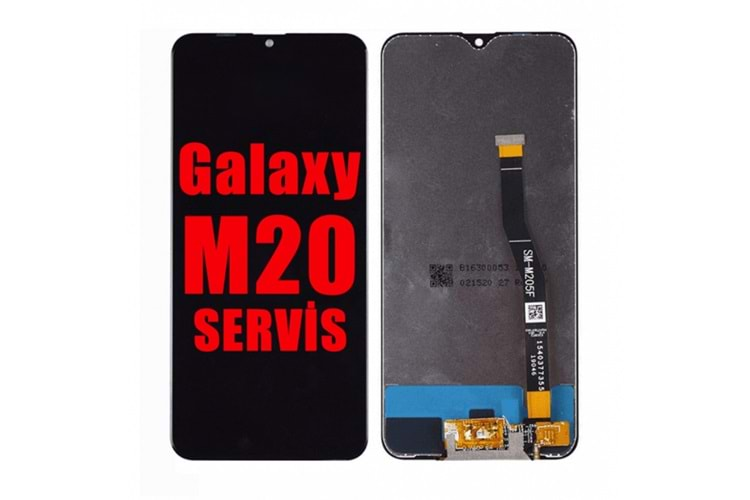 SAMSUNG M20 LCD EKRAN ÇITASIZ SERVİS