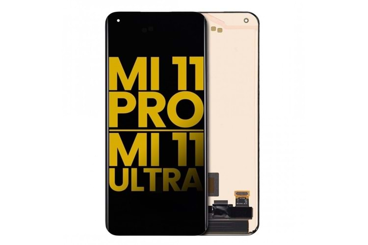 XİAOMİ Mİ 11 ULTRA / Mİ 11 PRO LCD EKRAN ÇITASIZ ORJİNLA ÇIKMA