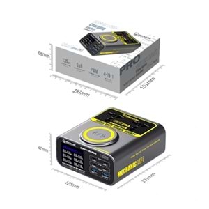 MECHANİC S POWER PRO AMPER ÖLÇER USB ÇOĞALTICI