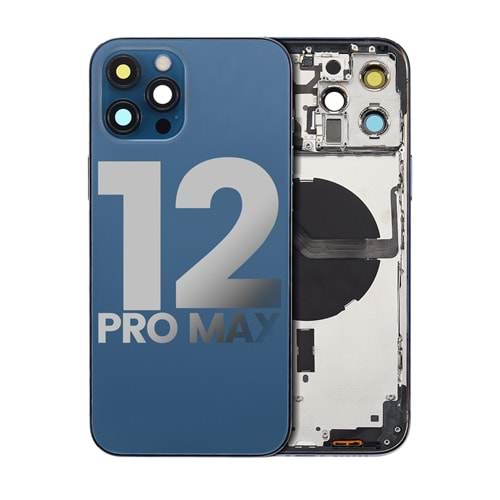 İPHONE 12 PRO MAX KASA DOLU MAVİ