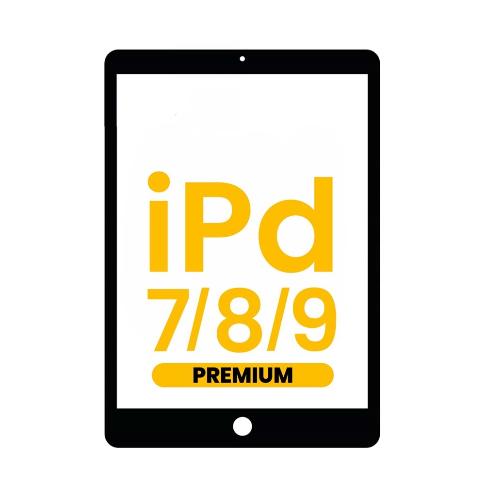 İPAD 7.NESİL / 8.NESİL / 9.NESİL DOKUNMATİK CAM ORJİNAL SİYAH