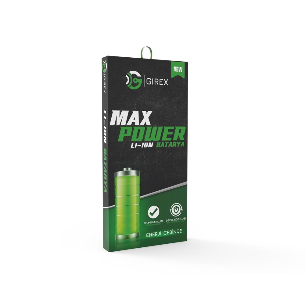 GİREX İPHONE 11 BATARYA GÜÇLENDİRİLMİŞ (3530 MAH)