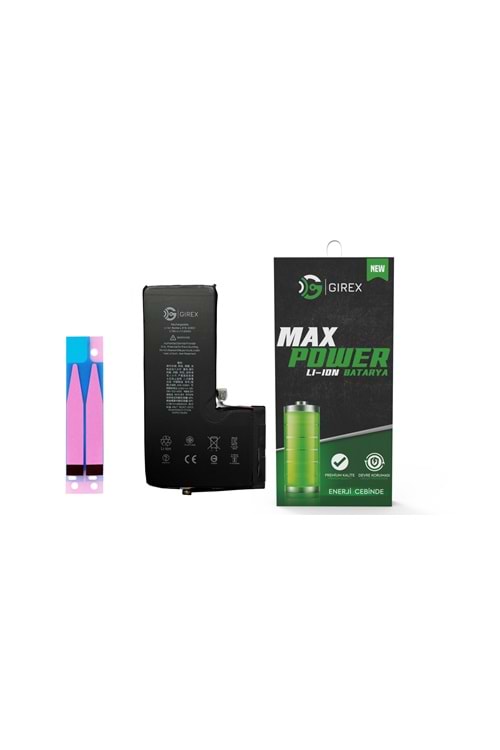 GİREX İPHONE 11 PRO MAX BATARYA GÜÇLENDİRİLMİŞ (4600 MAH)