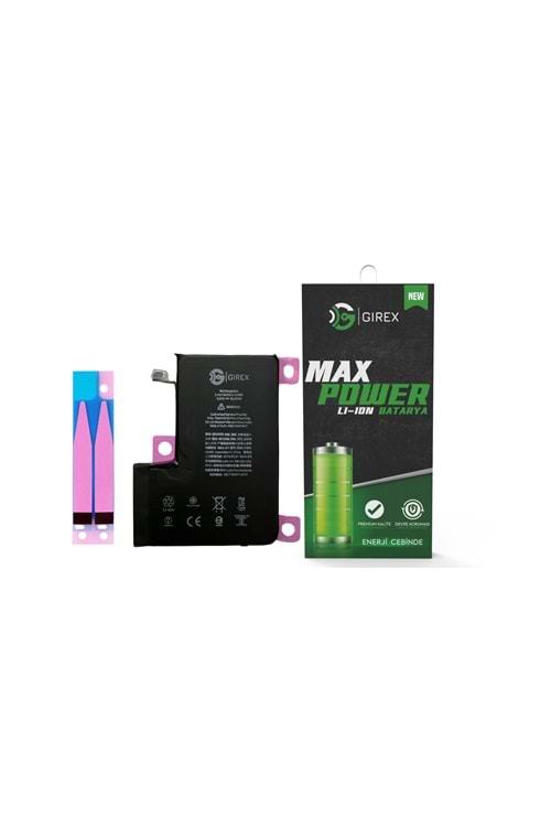 GİREX İPHONE 12 PRO MAX BATARYA GÜÇLENDİRİLMİŞ (4420 MAH)