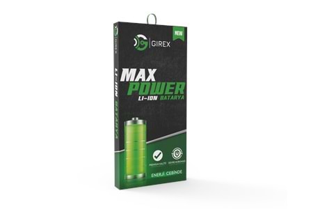 GİREX İPHONE 13 MİNİ BATARYA GÜÇLENDİRİLMİŞ (2600 MAH)