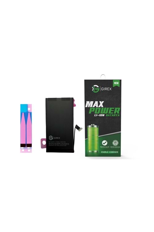 GİREX İPHONE 14 BATARYA GÜÇLENDİRİLMİŞ (3500 MAH)