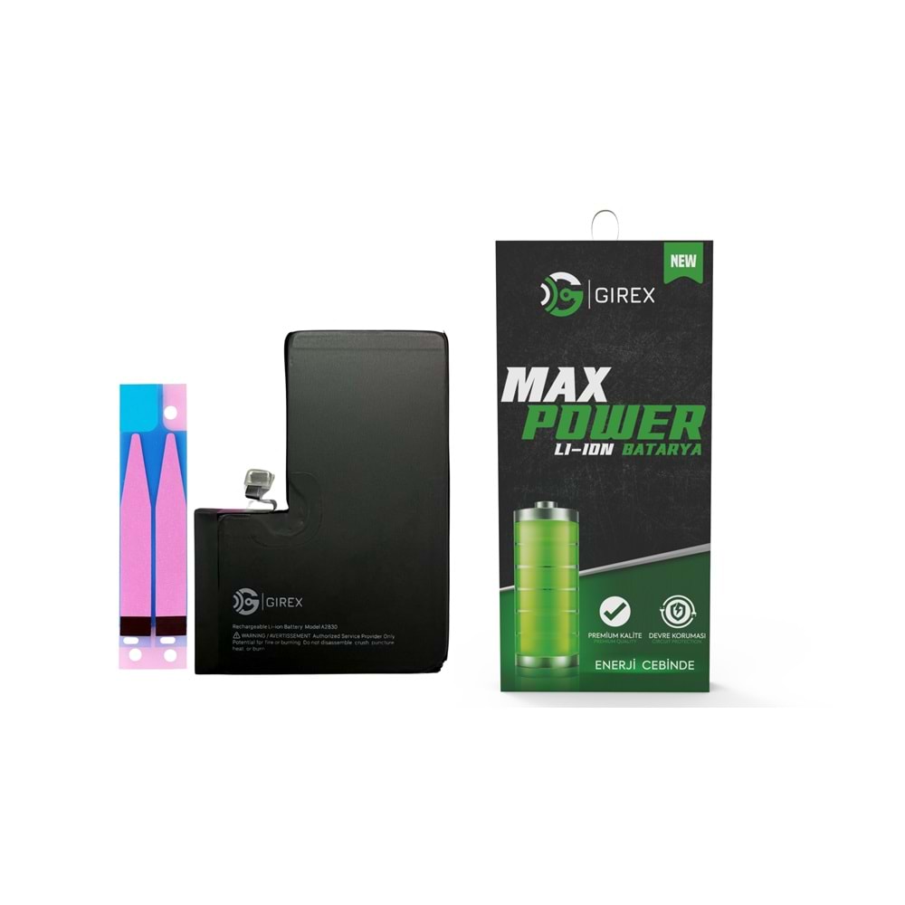 GİREX İPHONE 14 PRO MAX BATARYA GÜÇLENDİRİLMİŞ (4700 MAH)