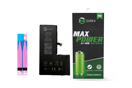 GİREX İPHONE XS BATARYA GÜÇLENDİRİLMİŞ