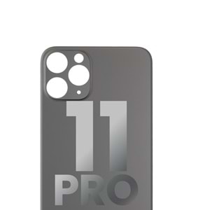 İPHONE 11 PRO ARKA PİL KAPAK SİYAH