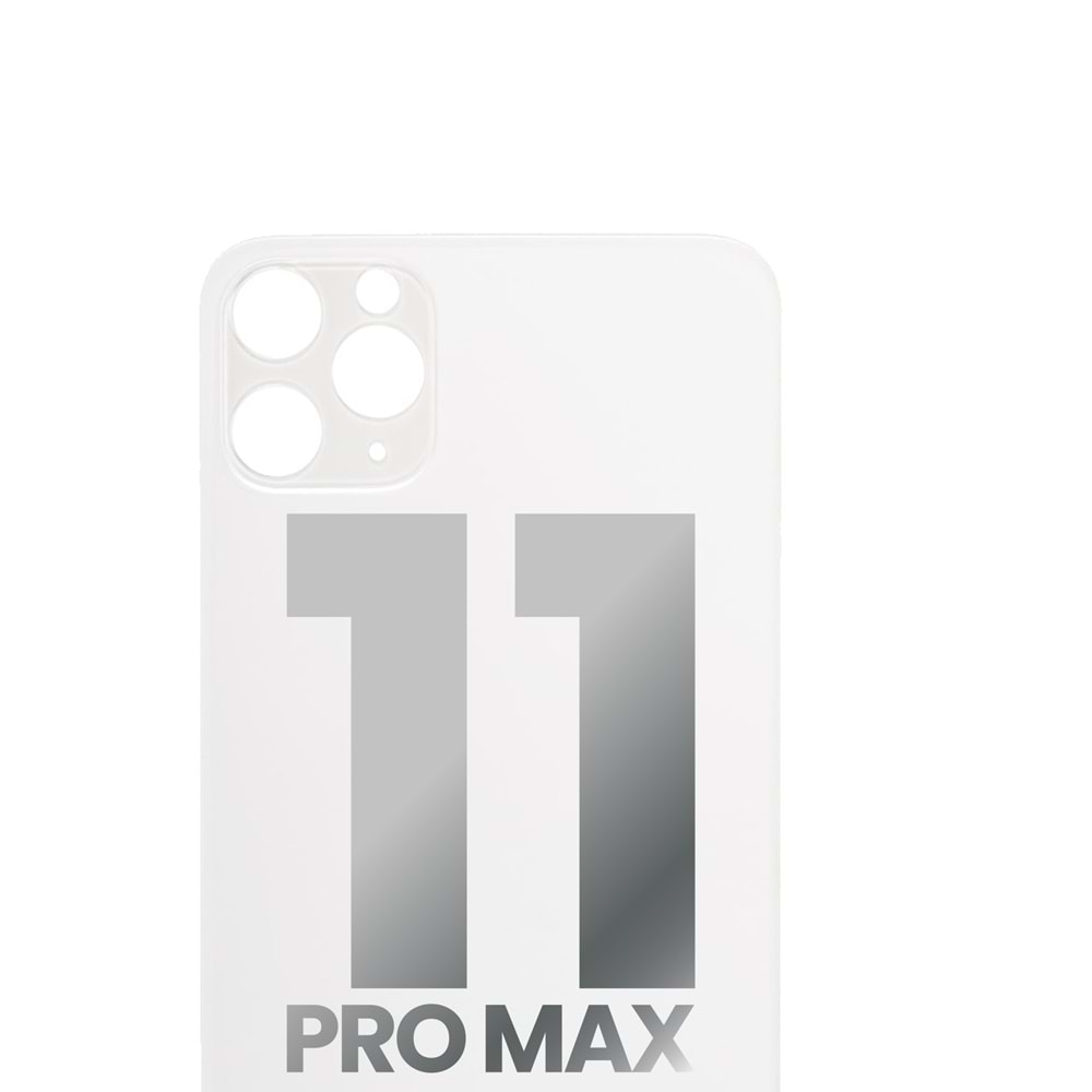 İPHONE 11 PRO MAX ARKA PİL KAPAĞI BEYAZ